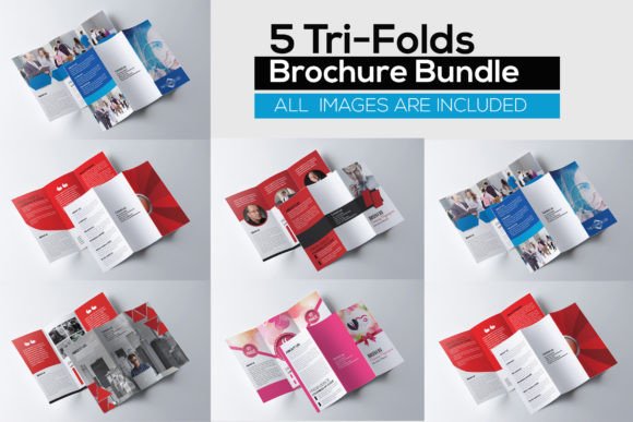 Download Multiuse Business 5 Trifolds Bundle - Multiuse Collection