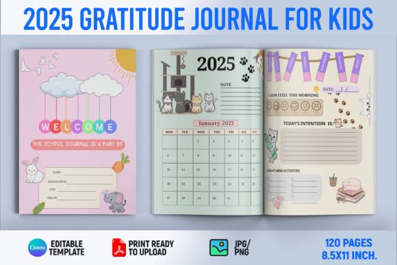 Download 2025 Gratitude Journal for Kids - Kids Collection