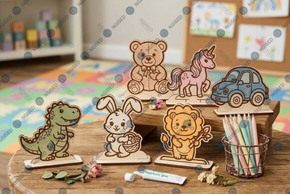 Download Kids Coloring Toy SVG Bundle - Kids Collection